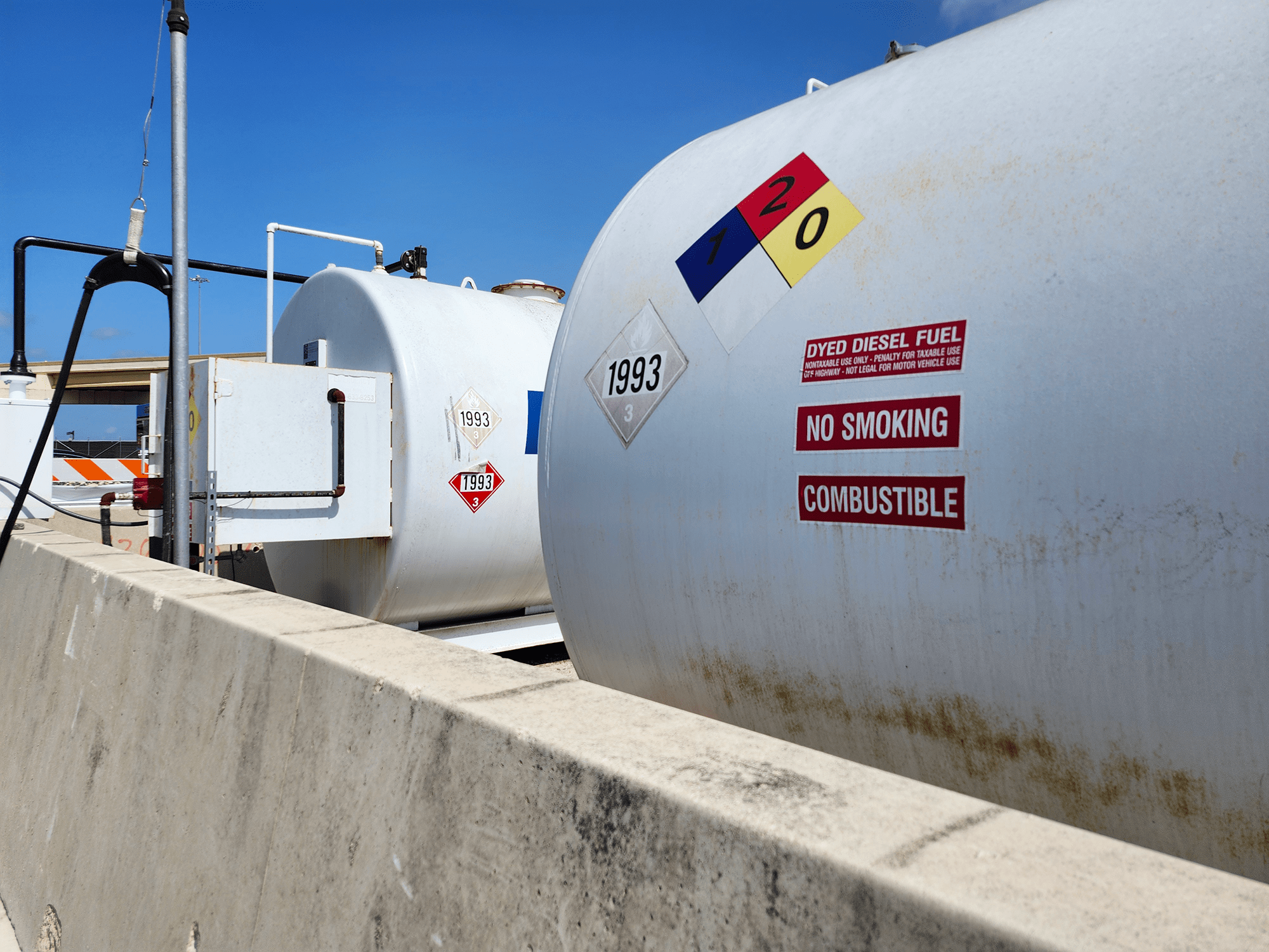 fuel tanks on job-site 24_7 fuel delivery