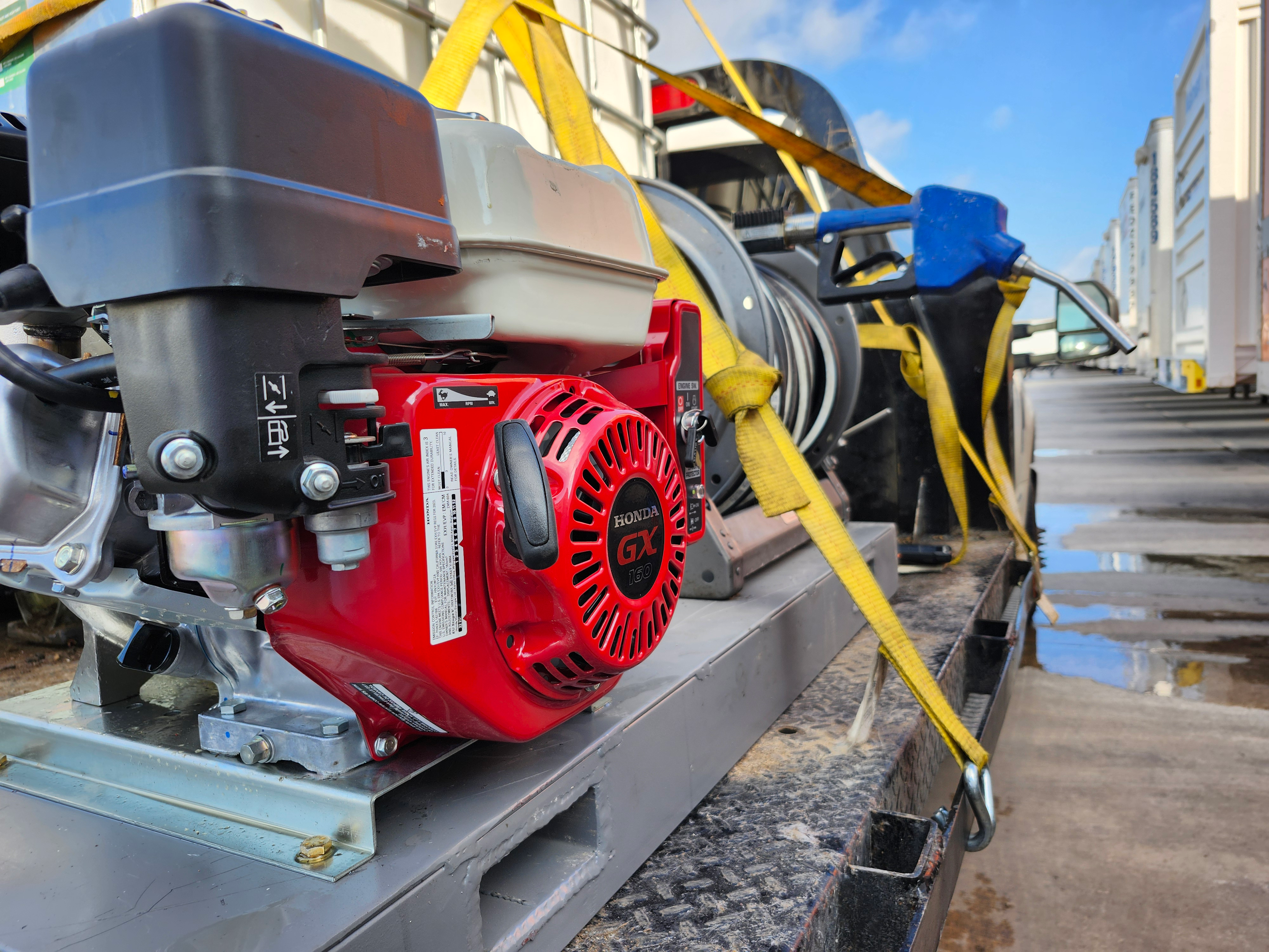 on-demand fuel delivery for generators