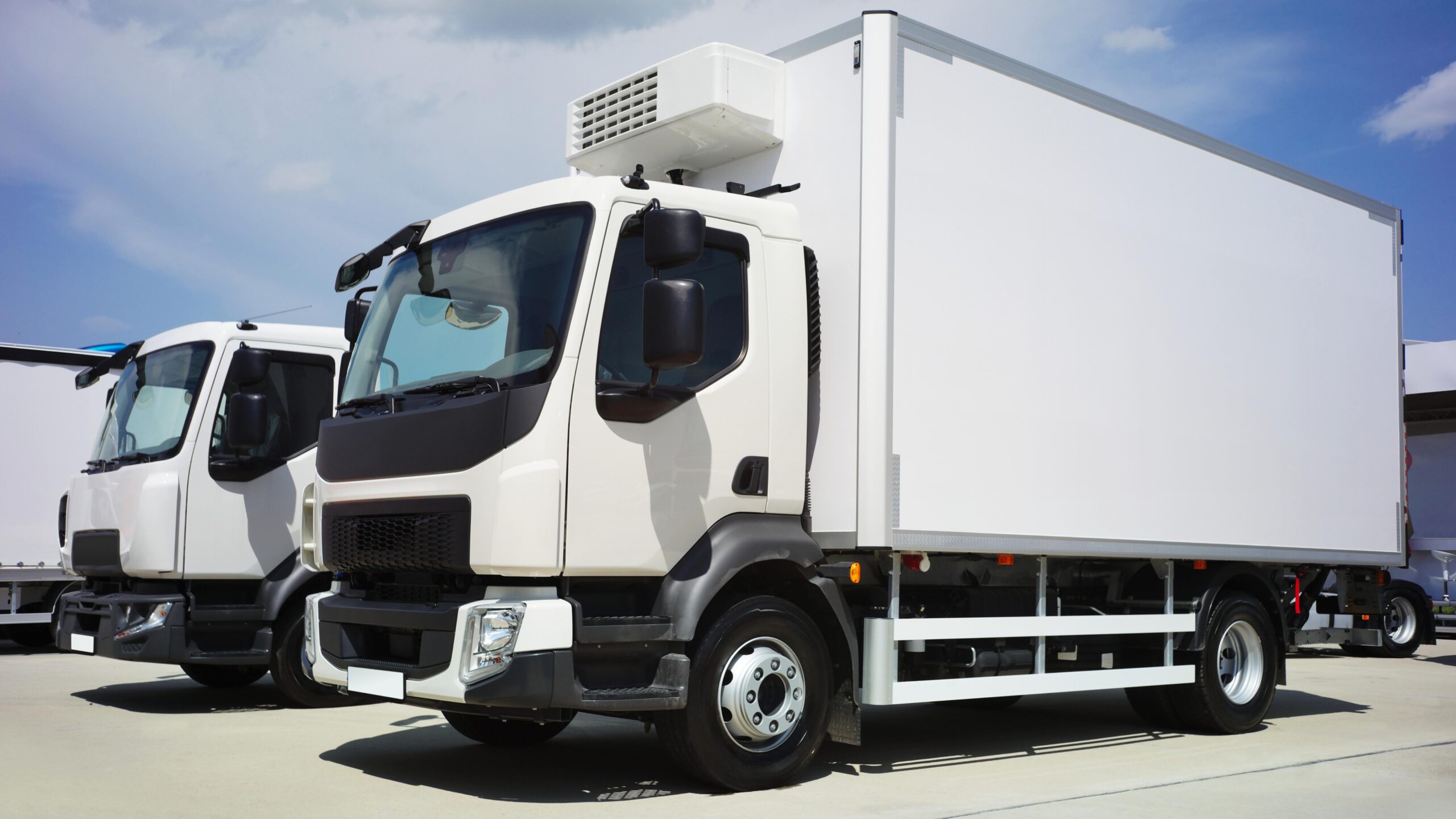 reefer fleet trucks waiting for fuel delivery for anytime fuel pros